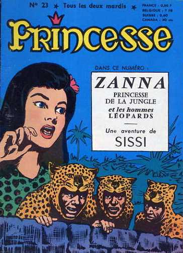Scan de la Couverture Princesse n 23
